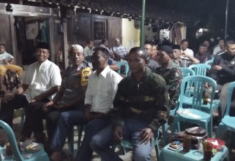 Koramil 22 Wonosari Turut Berbela Sungkawa