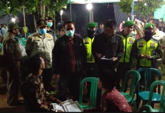 Patroli Gabungan TNI-Polri dan Satpol PP