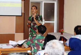 Pasiter Kodim Pekalongan Meminta Keterlibatan Masyarakat Di TMMD Maksimal