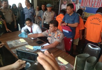 Konferensi Pers Polres Asahan