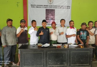 Reses Anggota DPRD Kabupaten Rejang Lebong 