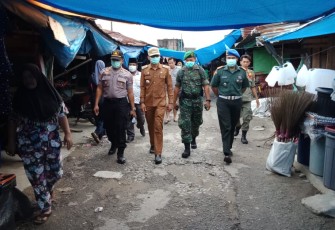 Wadanramil 11/KP Lakukan Sosialisasi Virus Corona
