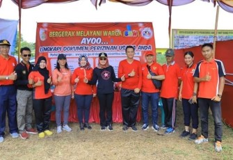 Bupati Hj. Winarti Kunker ke Kecamatan Rawapitu   