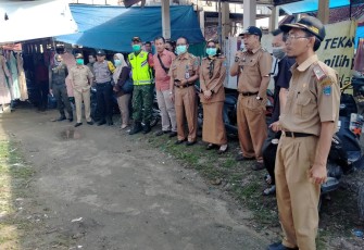 Camat Belitang Mulya Berikan Arahan ke Masyarakat Tentang Pencegahan Virus Corona