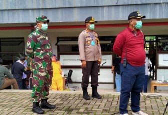 Dandim 0507/Bekasi Turut Awasi Dalam Kegiatan Rapid Test Covid-19 Kota Bekasi