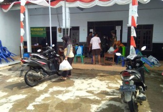 BPP Kesesi Pekalongan Salurkan Beras Murah Lagi di Lokasi TMMD Reguler