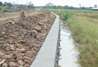 Manfaat Retaining Wall Turap di Lokasi TMMD Reguler Pekalongan