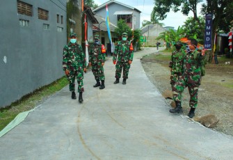 TMMD ke 107 Kodim 0508/Depok Ditinjau Tim Inspektorat Kodam Jaya