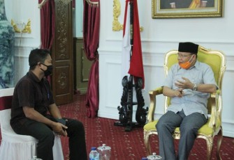 Gubernur Rohidin Rapat Terbatas bersama Manager PT. PLN UP3 Bengkulu