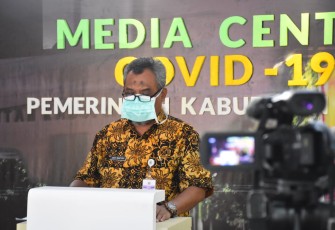 Juru Bicara Gugus Tugas Percepatan Penanganan Covid-19 Pemerintah Kabupaten Tegal dr. Joko Wantoro