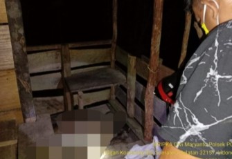 Mayat pasca ditemukan di Pondok Kebun