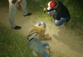 Korban saat ditemukan dalam kondisi telungkup bersimbah darah