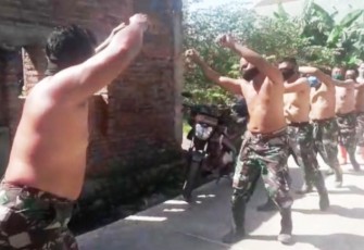 Beginilah Cara Tangkal Covid-19 Ala TNI Kodim Pekalongan di TMMD Sengkuyung Pasirkratonkramat