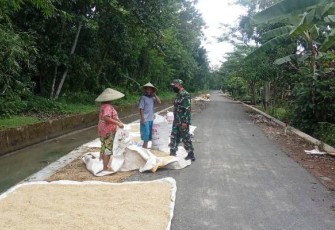 Petani Pantirejo Terbantu Pembangunan Akses Jalan TMMD Reguler Pekalongan