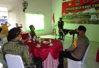 Dansatgas TMMD Reguler Pekalongan Paparkan Hasil Pembangunan Untuk Diserahkan Kepada Bupati
