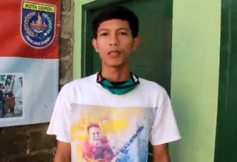Girangnya Junaidi Usai Rumah Orang Tuanya Direhab satgas TMMD 107 Kodim 0508/Depok