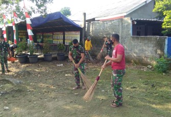 Satgas TMMD ke 107 Dibersihkan