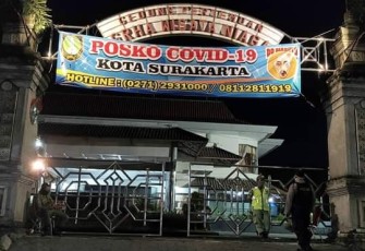 Gedung Graha Wisata Niaga di Jl Slamet Riyadi Sriwedari menjadi lokasi karantina wajib bagi pemudik yang tiba di Kota Solo.