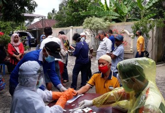 46 Orang Ikuti Rapid Test 