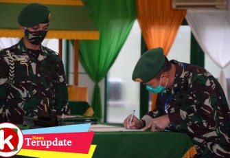 Pejabat Utama Kodam XIV Hasanuddin Tambah 5 Bintang