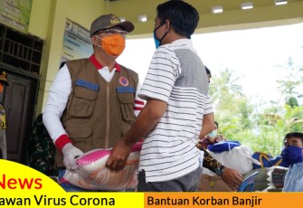 Gubernur Bengkulu Rohidin Mersyah salurkan bantuan