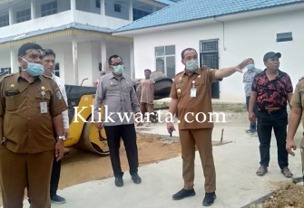 Bupati Batu Bara Tinjau SMKN 1 Lima Puluh