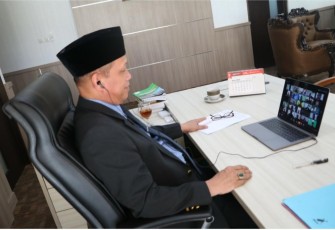 Sidang Senat Terbuka Dies Natalis UIN SGD Bandung ke-52 Digelar Melalui Teleconference