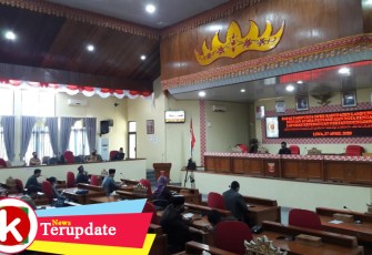 DPRD Lambar Gelar Paripurna LKPJ 2019 Melalui Virtual