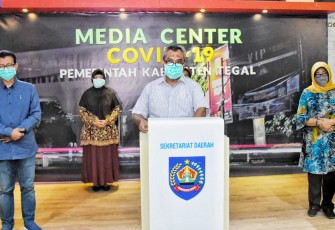 Juru Bicara Covid-19 Kabupaten Tegal dokter Joko Wantoro