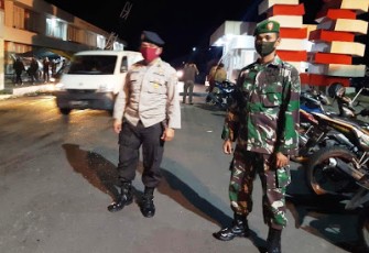 Aparat Gabungan Laksanakan Pengamanan di Tiap-Tiap Sudut Kota Bitung