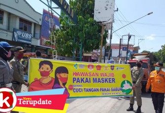 Gugus Tugas Covid-19 Kabupaten Tegal Bagikan 15.000 Masker