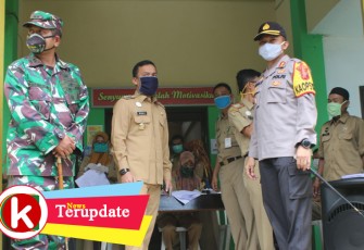 Polres dan Kodim 0736/Batang Sinergi Sosialisasi Cegah Penyebaran Covid-19