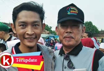 Gus Shiva bersama Drs. H. Athoillah M.Pd.I (Kepala Kemenag Rembang)