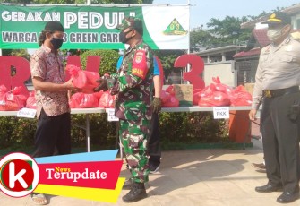 Danramil 05/KJ dan Camat Bonjer Pimpin Langsung Giat Jakbar Berbagi