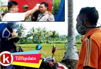 Pemdes Suka Rami Dirikan Posko Cegah Penyebaran Covid-19