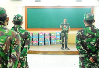 Dandim Brebes Tekankan Anggotanya Bijak Bermedsos