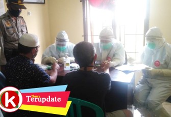 Polres Pesawaran Rapid Test Personel dan Tahanan 