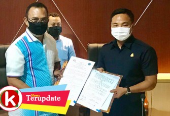 Kejari Sorong dan Pemkab Raja Ampat Teken MoU Pendampingan dan Pengawalan Akuntabilitas Dana Covid-19