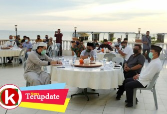 Danrem 033/Wirapratama dan Insan Pers Buka Puasa Bersama
