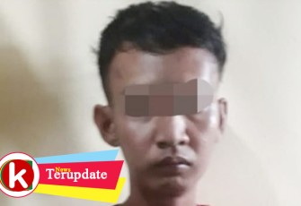 Satu tersangka yang berhasil diamankan