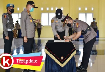 Kapolres Kampar Pimpin Sertijab Kabag Ops
