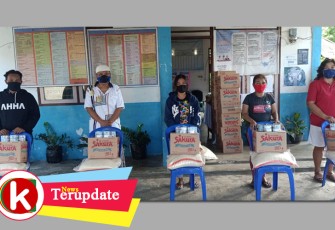 Pemkot Bitung Kembali Salurkan Bansos Untuk Warga Terdampak Covid-19