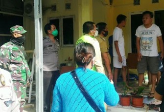 Babinsa dan Bhabinkamtibmas Lakukan Pemantauan dan Pengamanan