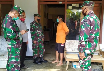 Kades Ngepoh Ucapkan Terimakasih Kepada TNI yang Menempatkan Satgas TMMD di Rumah Warga