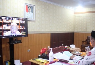 Virtual Meeting Pemprov Bengkulu