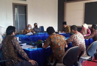Rapat Revisi Surat Edaran Bupati Tentang Pedoman Kerja ASN Dalam Penerapan New Normal 