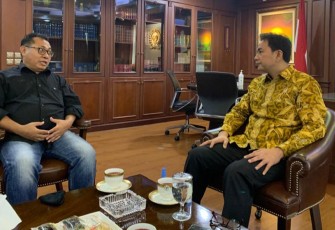 Ketua SMSI Audiensi dengan Pimpinan DPR RI
