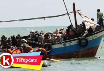 98 Warga Rohingya Terdampar di Laut Aceh Utara