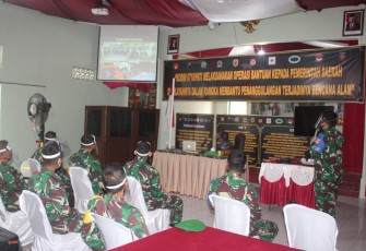 evaluasi pelaksanaan latihan sebelum diadakan penutupan