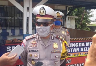 Kasat Lantas Polres Lingga AKP Emsas